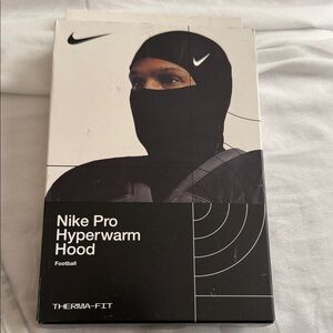 Nike Black Pro Hyperwarm Hood new in box